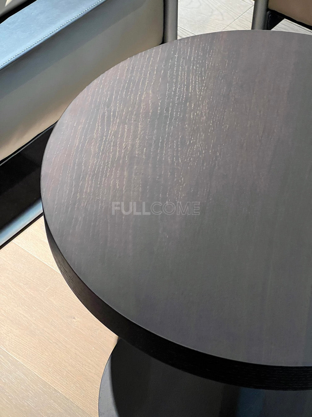 The Disc-Base Pedestal Side Table