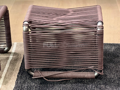 The Woven Rope Arc Side Table