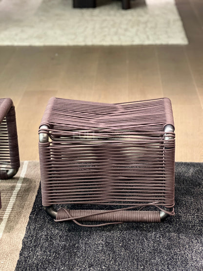 The Woven Rope Arc Side Table