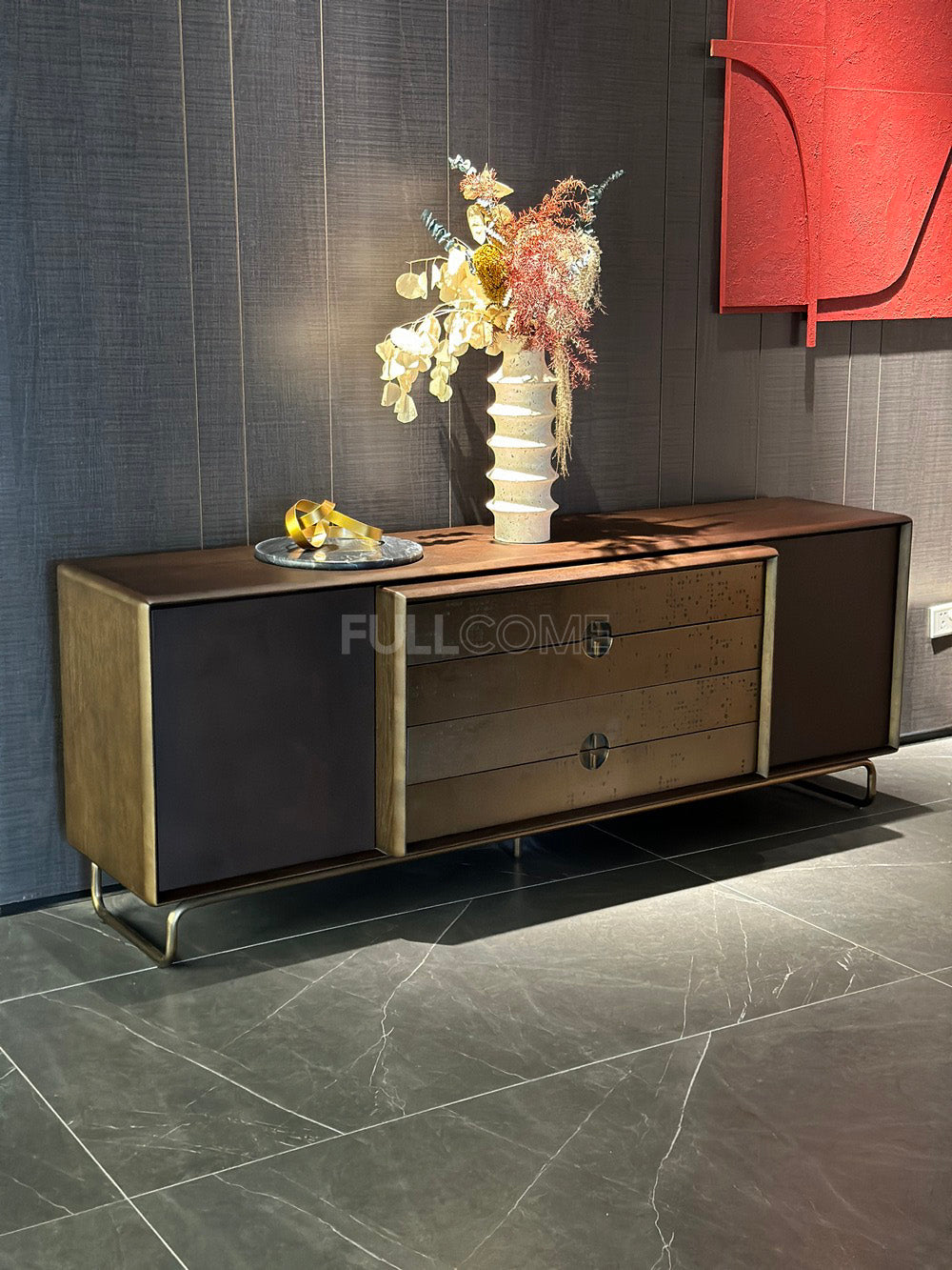 The Etched Bronze Sideboard