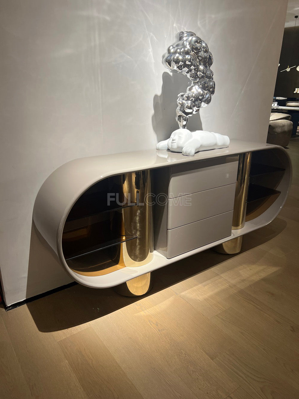 The Barrel Curve Sideboard