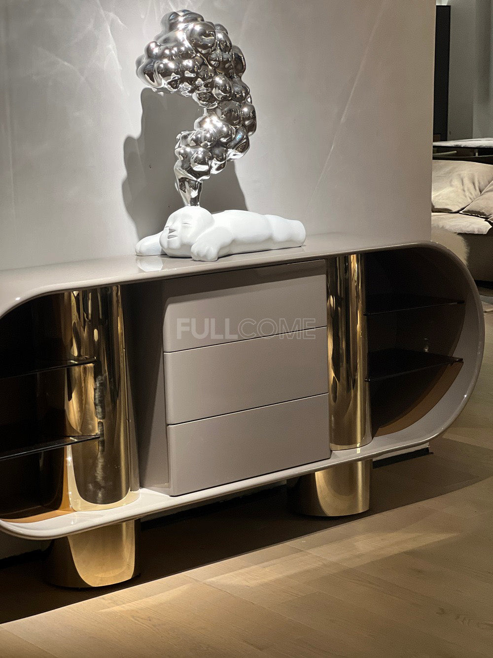 The Barrel Curve Sideboard
