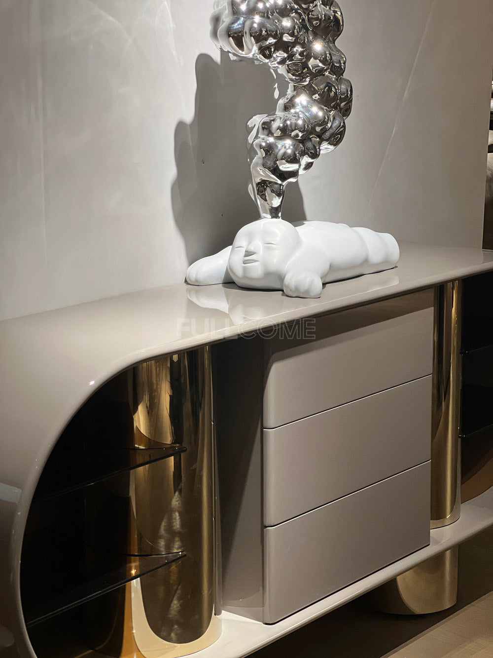 The Barrel Curve Sideboard