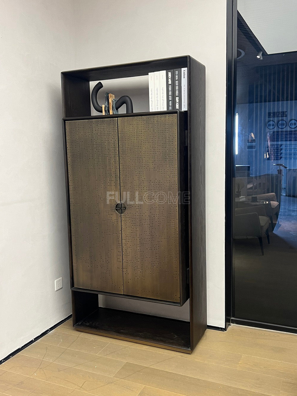The Pierced Brass Display Cabinet