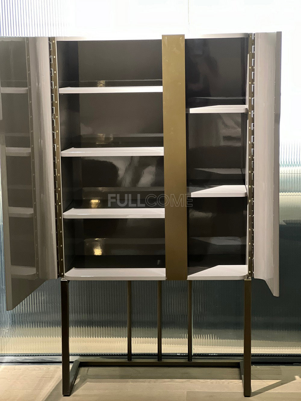 The Bronze Spine Display Cabinet