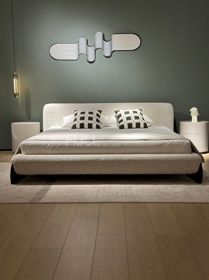 The Crescent Bolster Bed