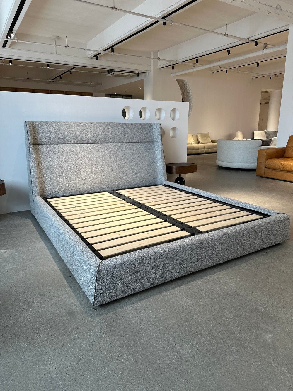 The Stepped Headboard Bed