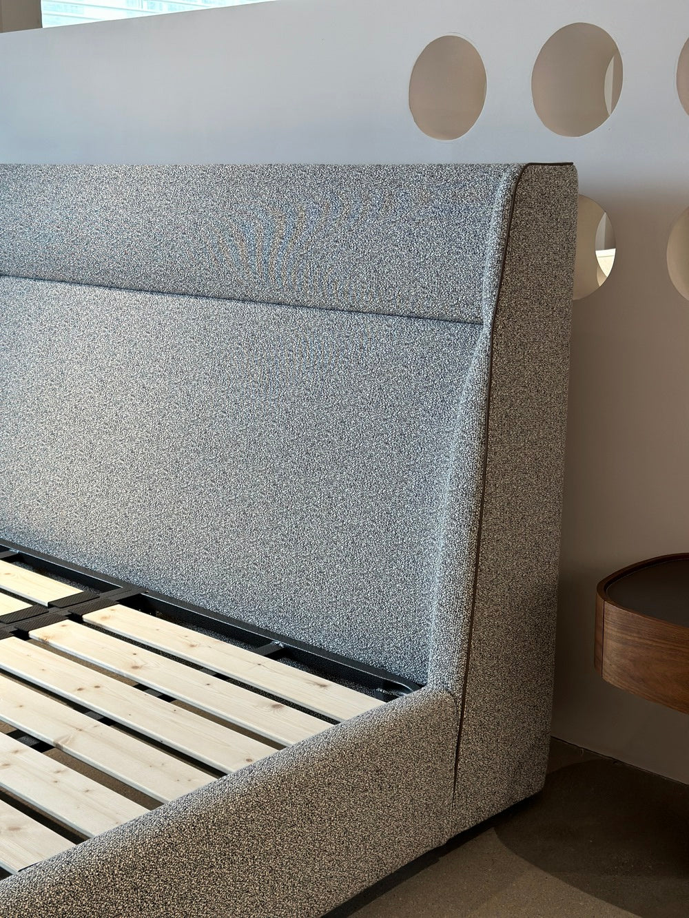 The Stepped Headboard Bed