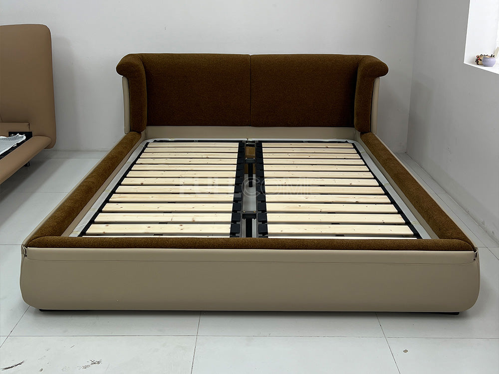 The Two-Tone Scroll Bed