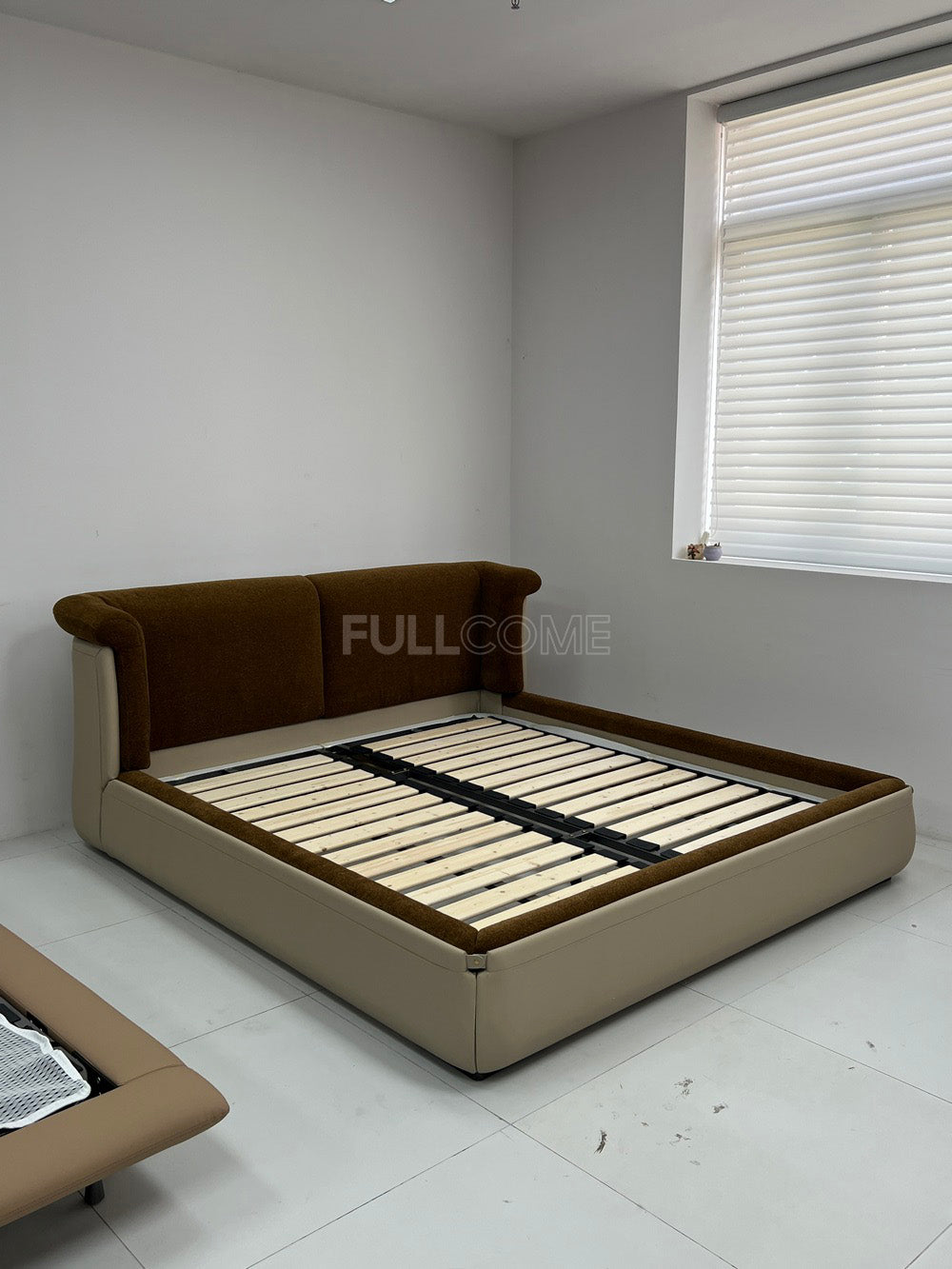 The Two-Tone Scroll Bed