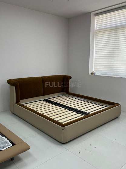 The Two-Tone Scroll Bed