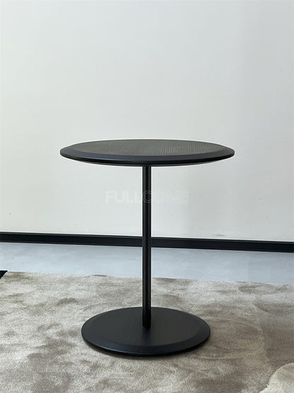 The Round Pedestal Side Table