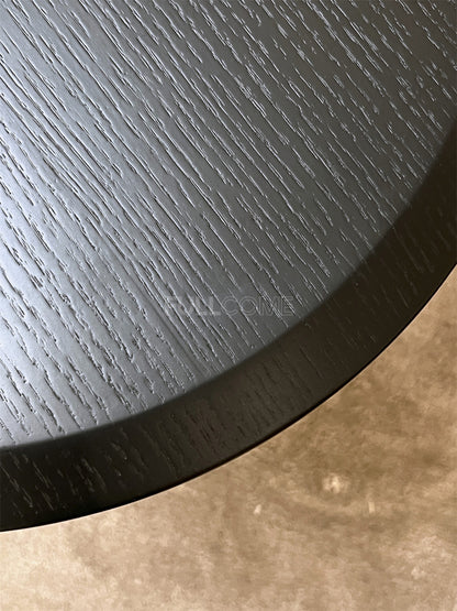 The Round Pedestal Side Table