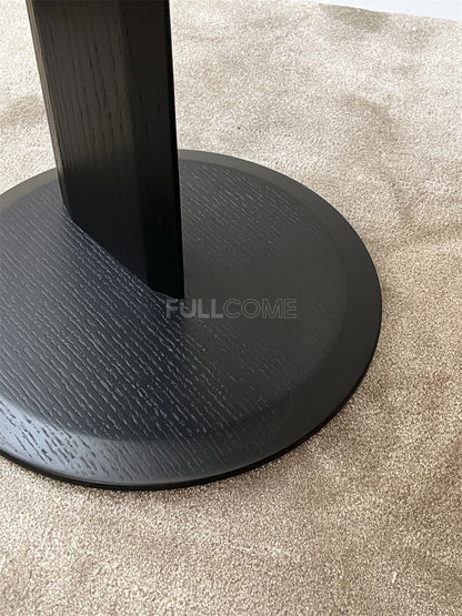 The Round Pedestal Side Table