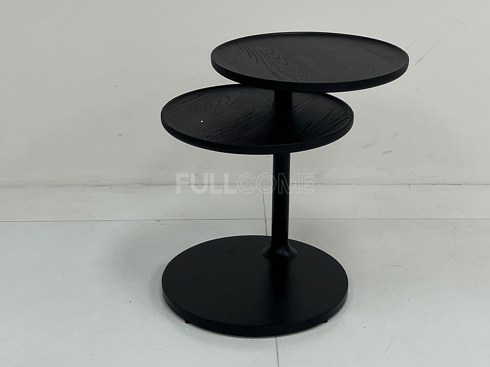 The Two Tier Round Side Table