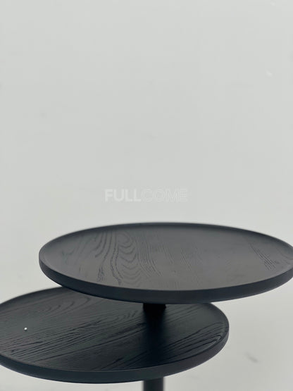 The Two Tier Round Side Table