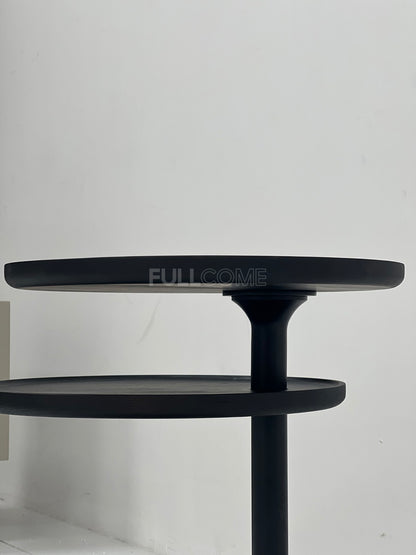 The Two Tier Round Side Table