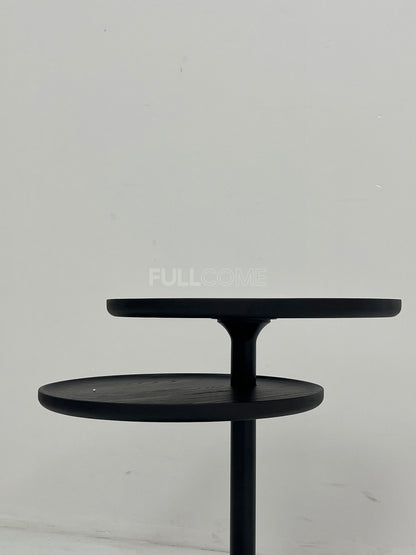 The Two Tier Round Side Table