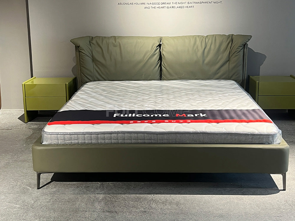 The Sage Winged Pillow Bed