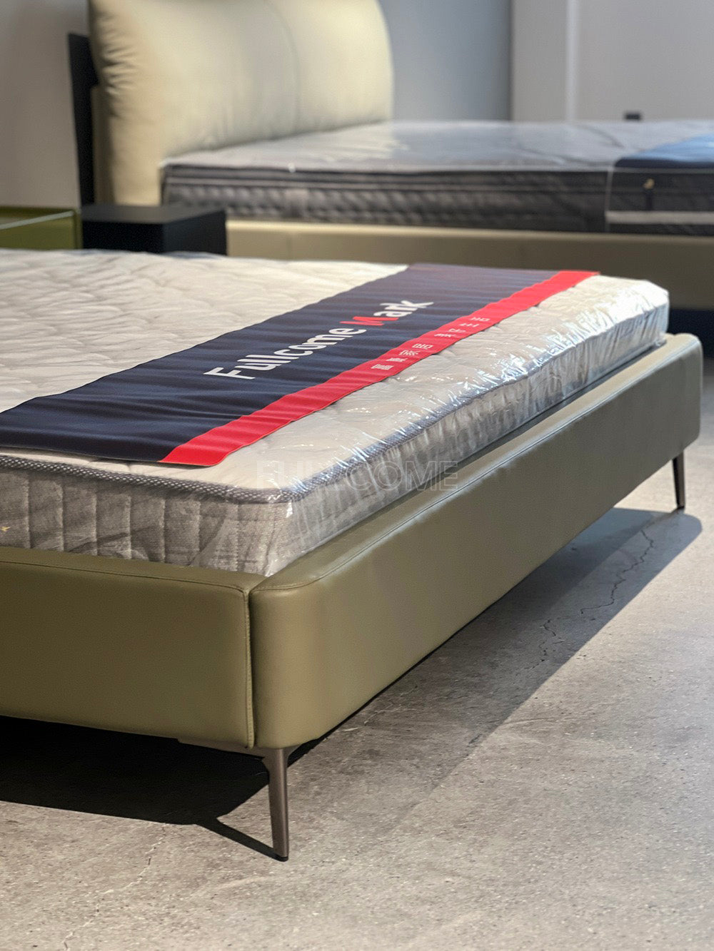 The Sage Winged Pillow Bed