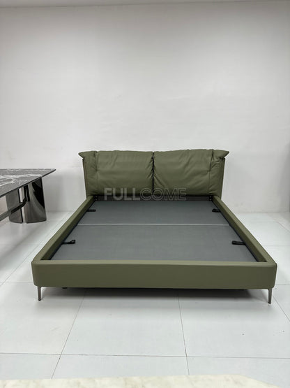 The Sage Winged Pillow Bed