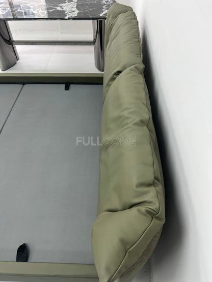 The Sage Winged Pillow Bed