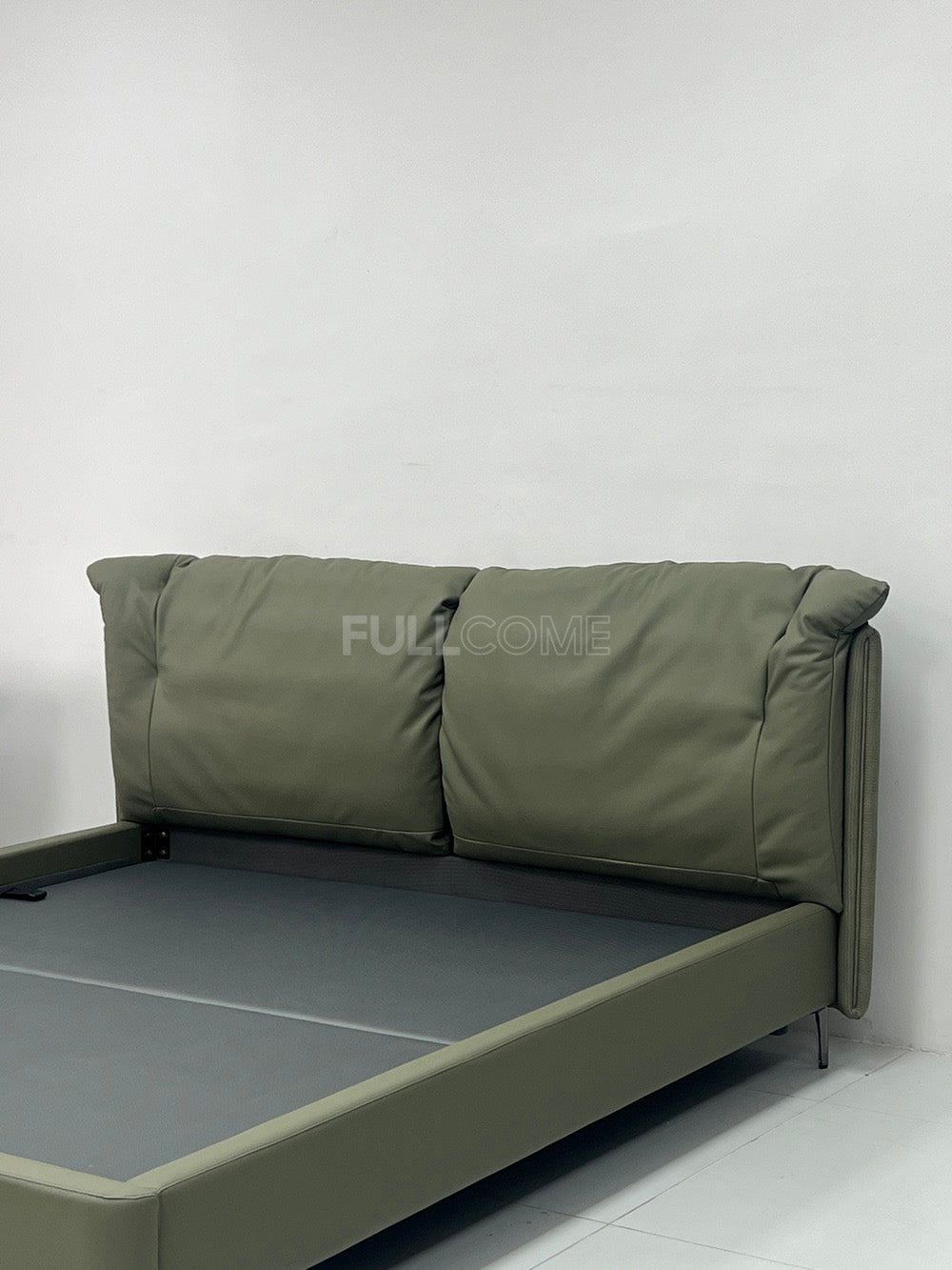 The Sage Winged Pillow Bed
