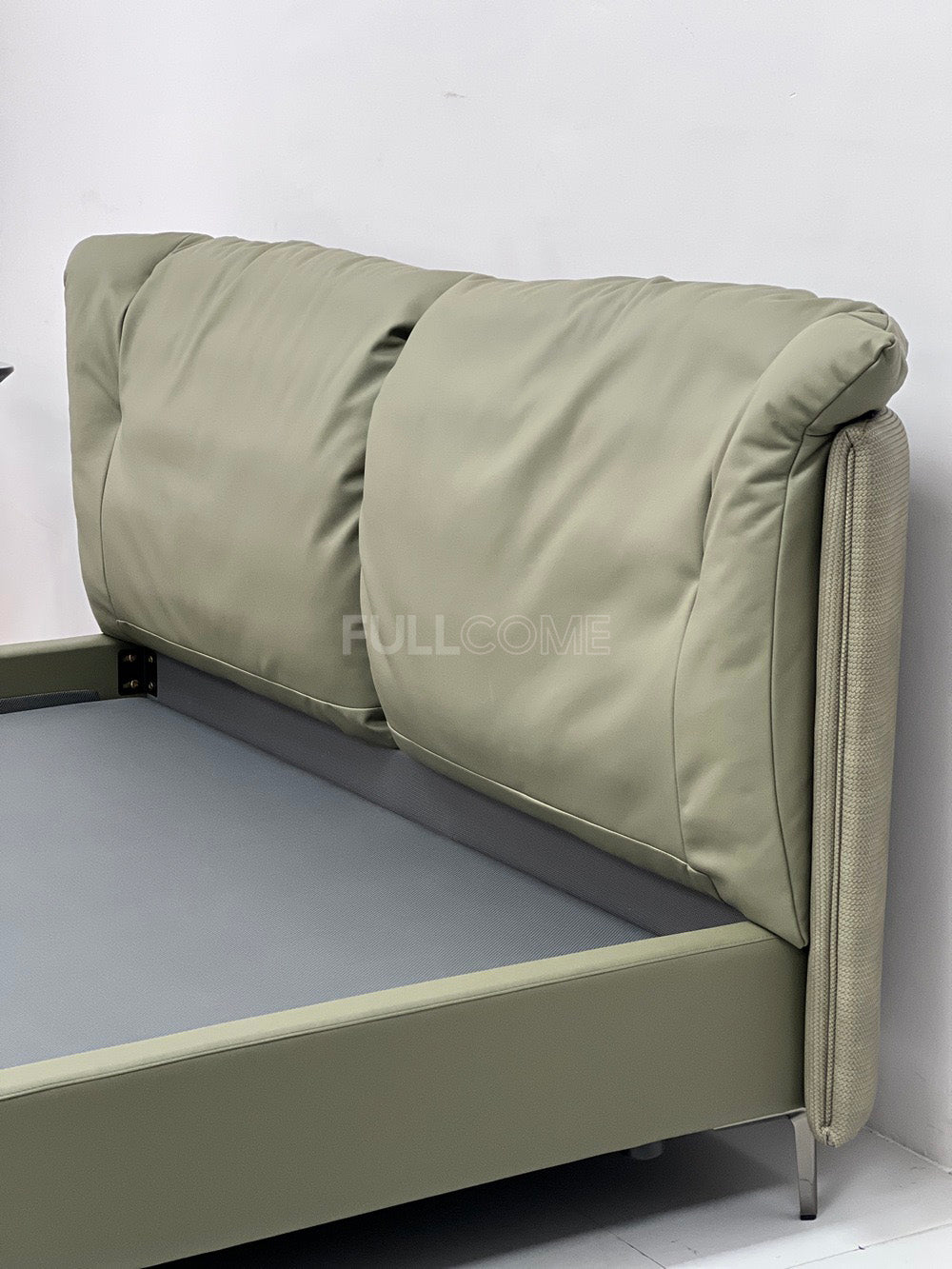 The Sage Winged Pillow Bed