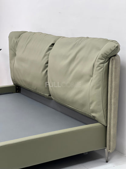 The Sage Winged Pillow Bed