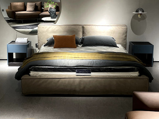 The Piped Twin Panel Bed