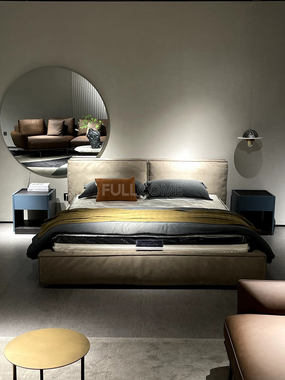 The Piped Twin Panel Bed