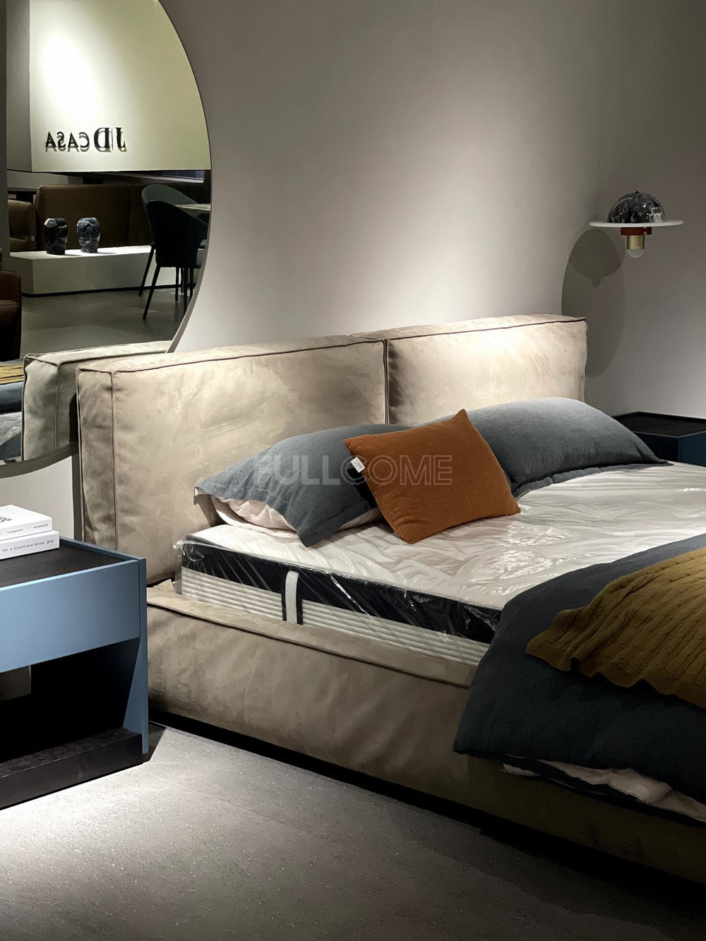 The Piped Twin Panel Bed