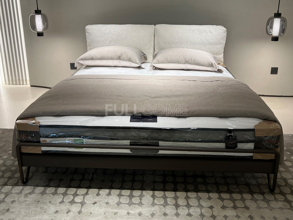 The Twin Cushion Metal Bed