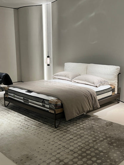 The Twin Cushion Metal Bed