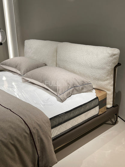 The Twin Cushion Metal Bed