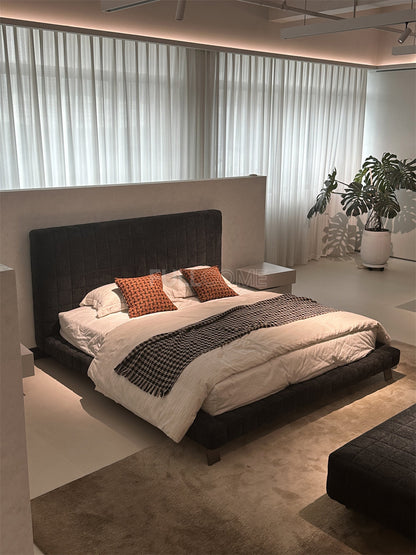 The Grid Quilted Bed