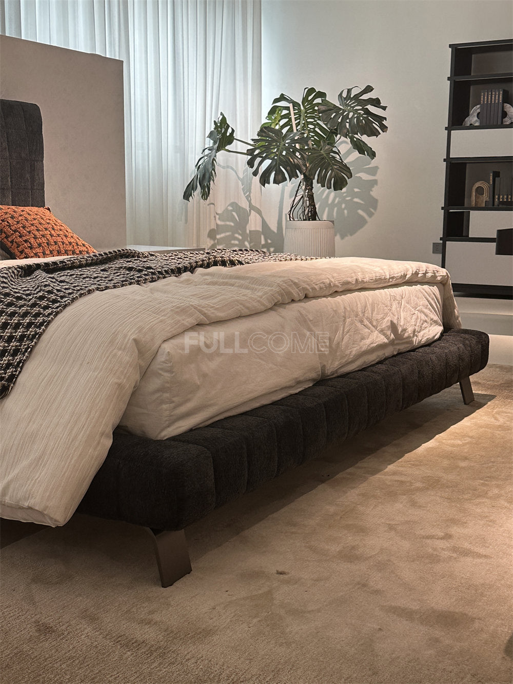 The Grid Quilted Bed