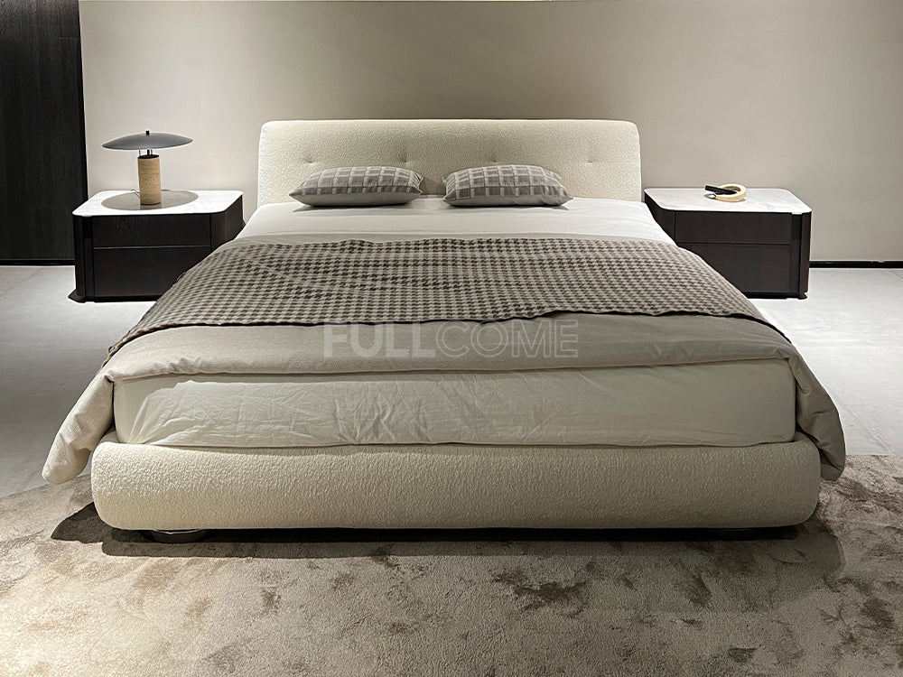 The Cloudline Boucle Bed
