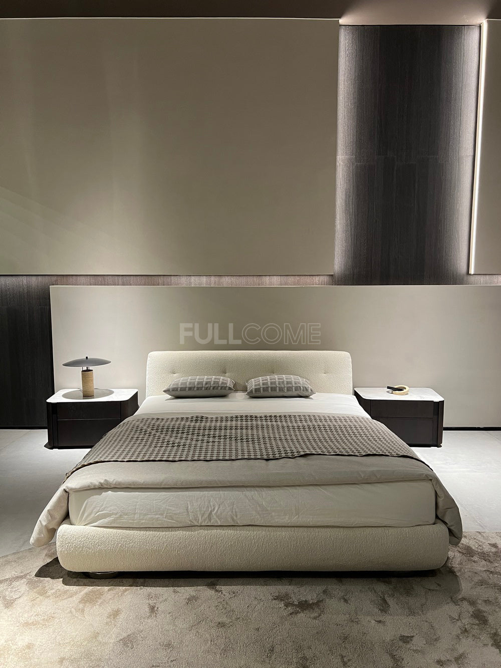 The Cloudline Boucle Bed