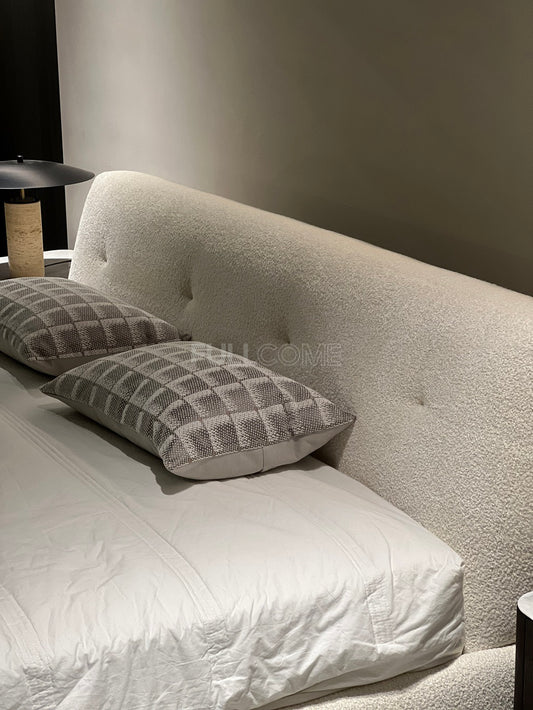 The Cloudline Boucle Bed