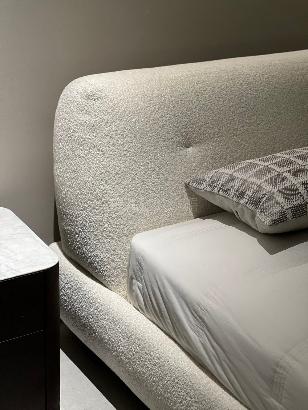 The Cloudline Boucle Bed