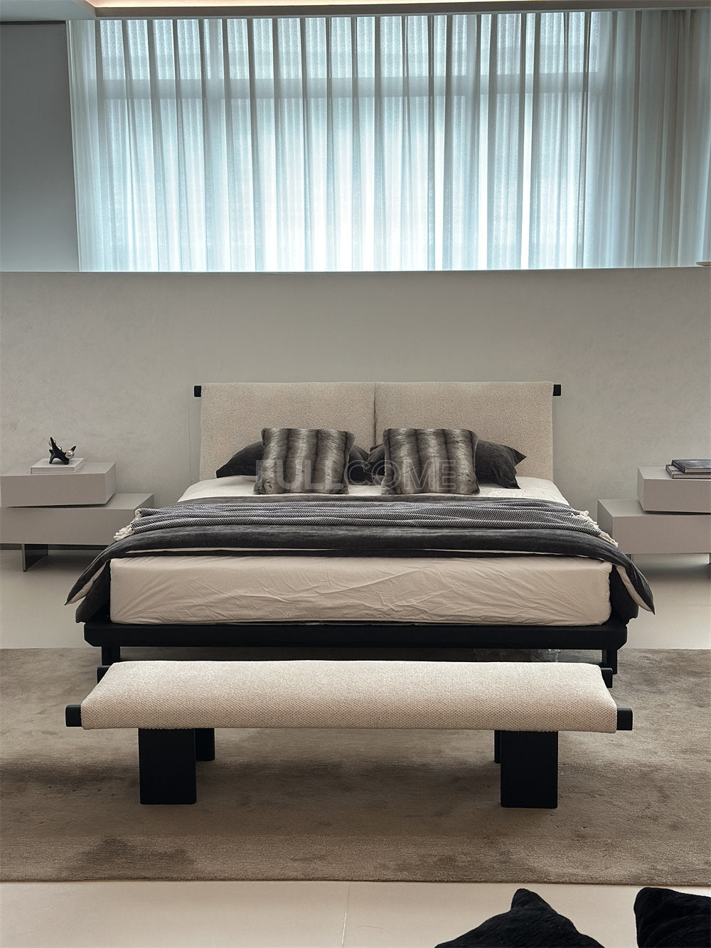 The Sling Foldover Platform Bed