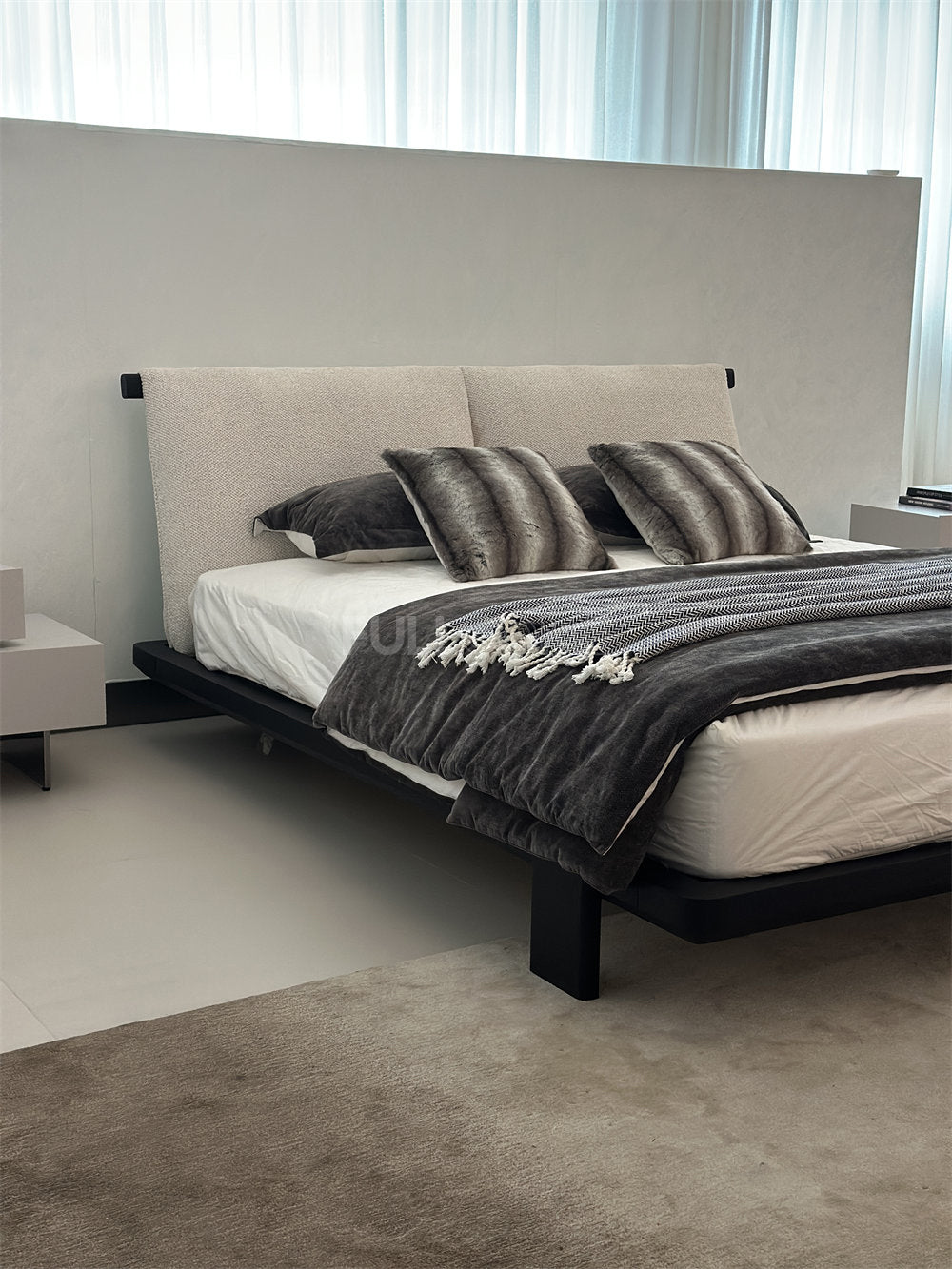The Sling Foldover Platform Bed