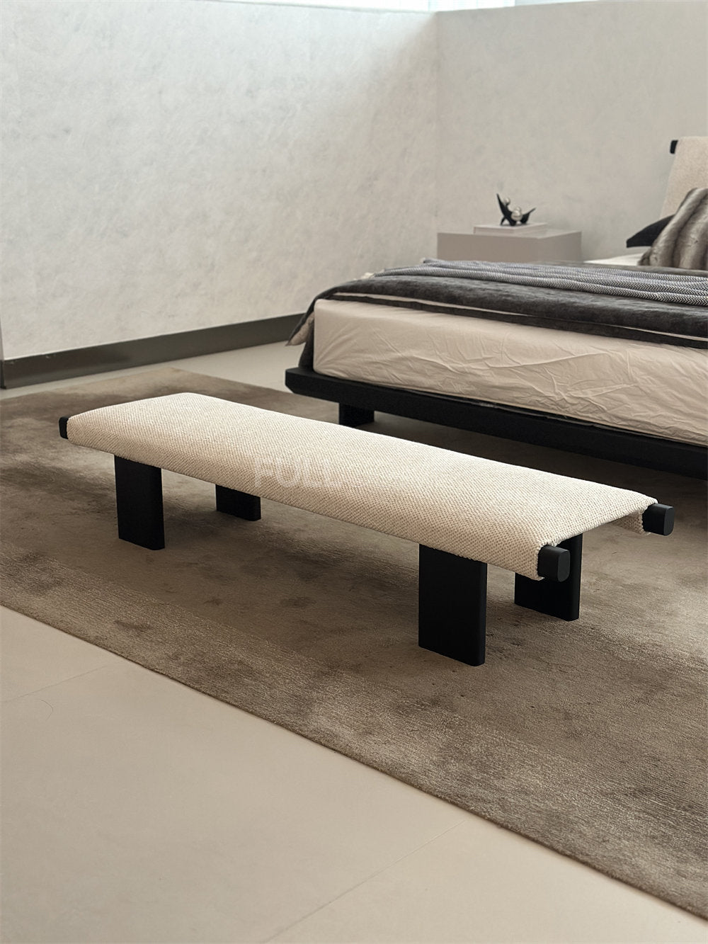 The Sling Foldover Platform Bed