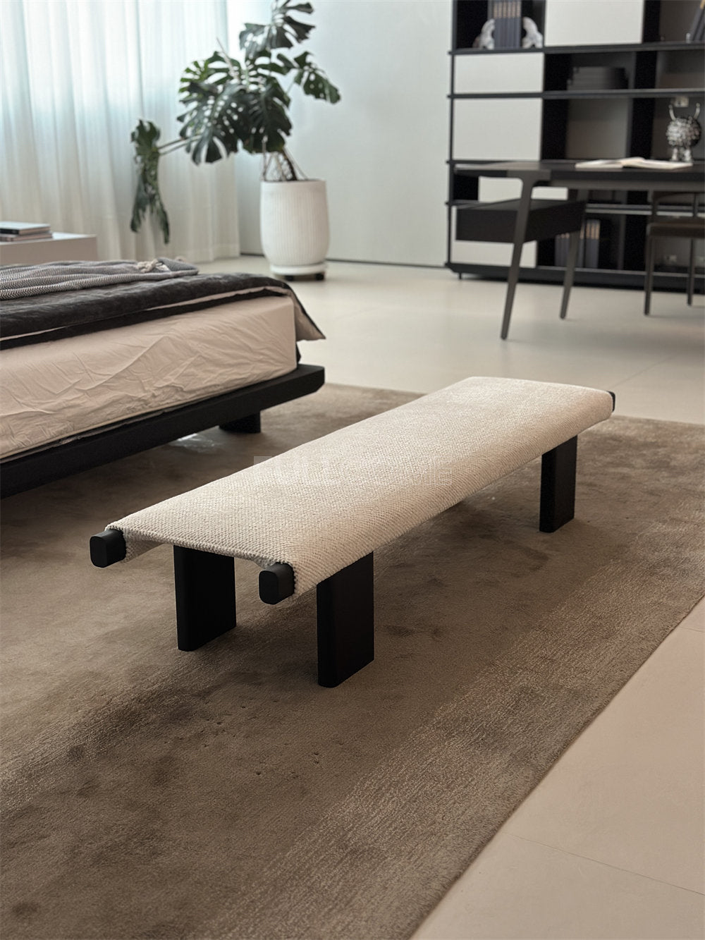 The Sling Foldover Platform Bed
