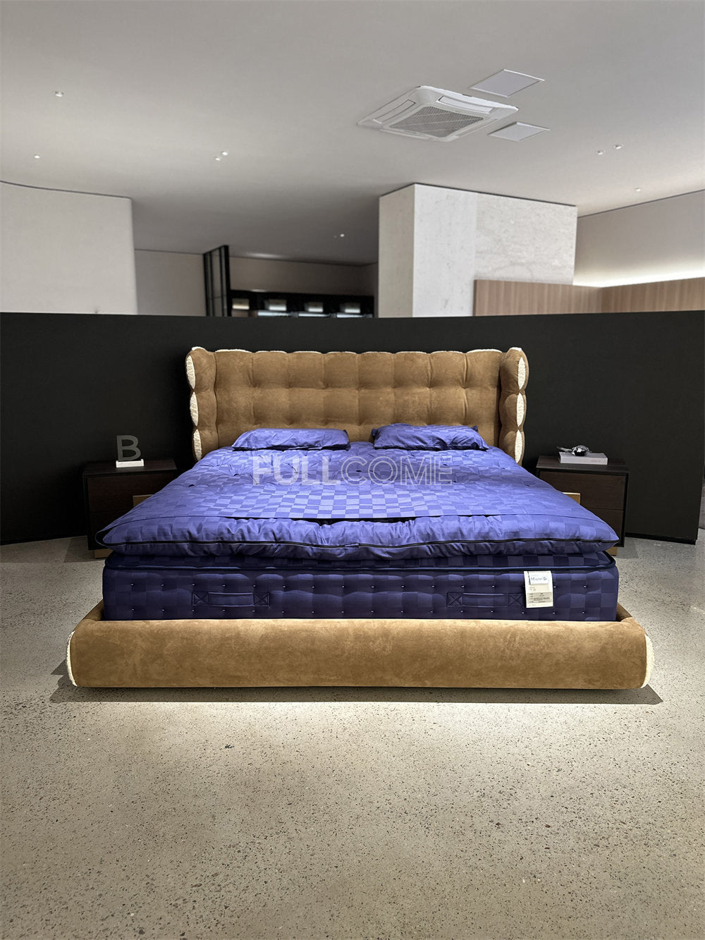 The Tufted Scroll Bed