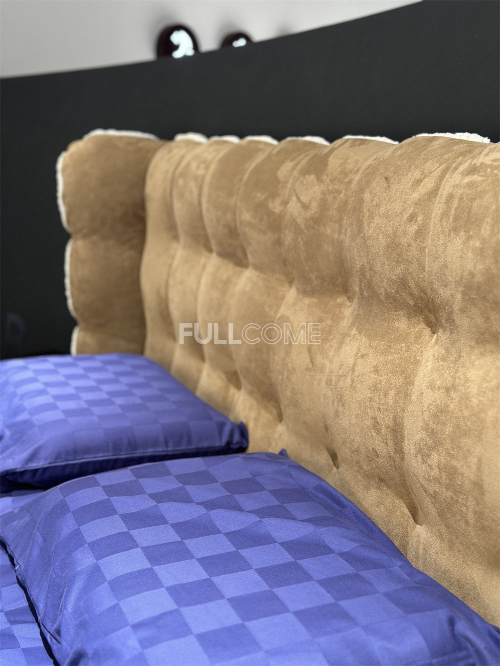 The Tufted Scroll Bed