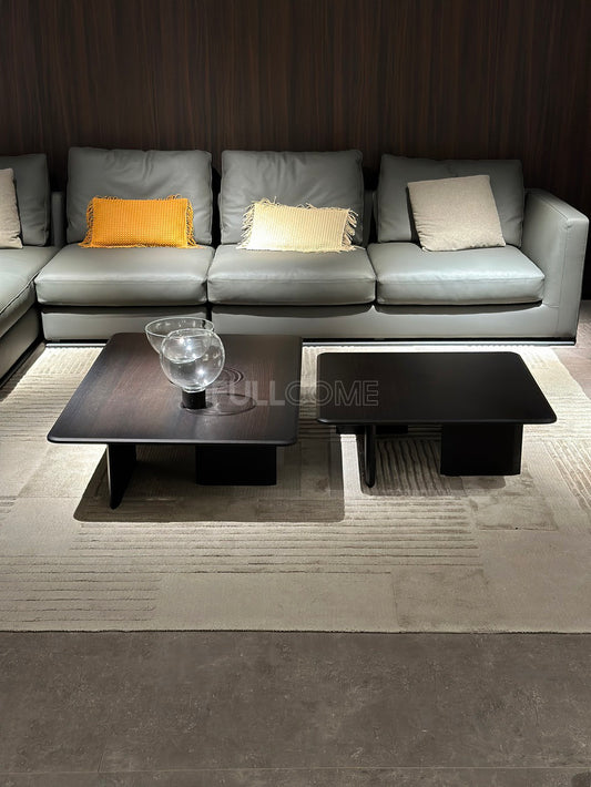 The Crossed-Slab Coffee Table Set