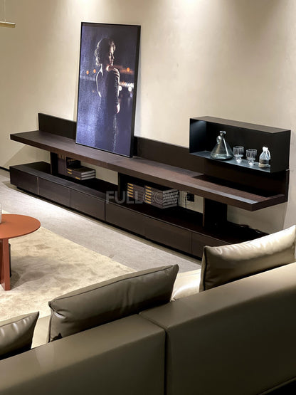 The Floating Shelf Console
