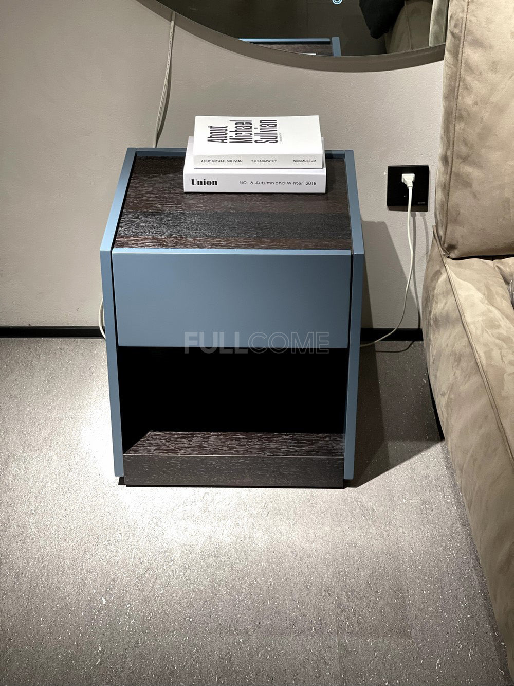 The Blue Niche Nightstand
